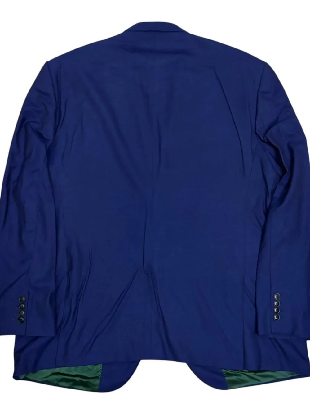 CHARLES TYRWHITT WOOL Blazer Sport Coat Blue Business Formal Jacket Mens 48L